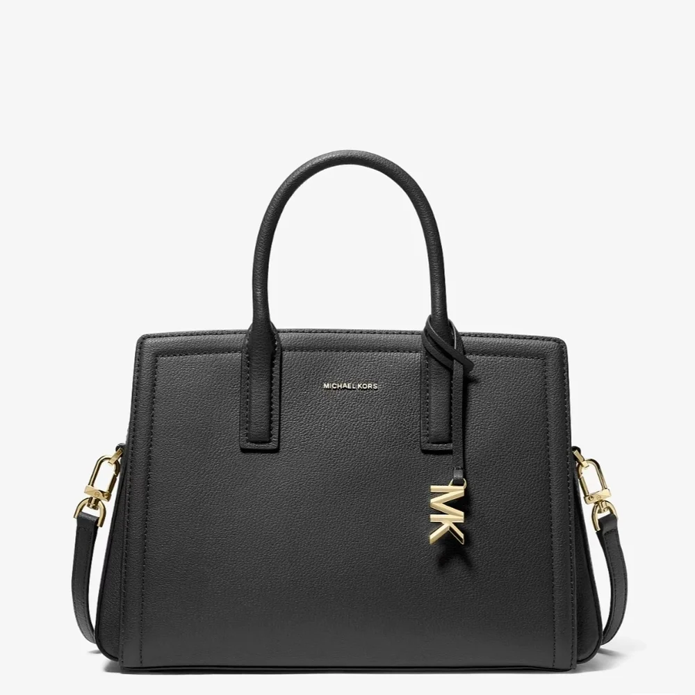 Michael Kors Laila medium satchel Black Leather